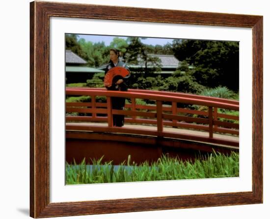 Bridge, Japan-Bill Bachmann-Framed Photographic Print