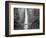 Bridge, Multnomah Falls, Columbia Gorge, Oregon, USA-Walter Bibikow-Framed Photographic Print