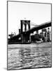 Bridge of Brooklyn Bw II-Acosta-Mounted Photographic Print