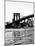 Bridge of Brooklyn Bw II-Acosta-Mounted Photographic Print