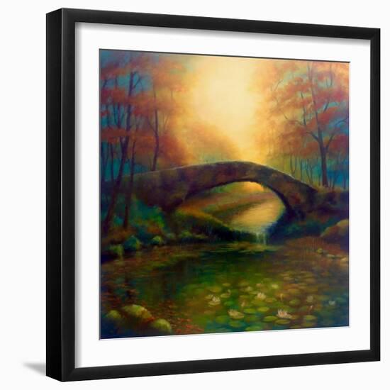 Bridge of Dreams, 2023, (Oil on Canvas)-Lee Campbell-Framed Giclee Print