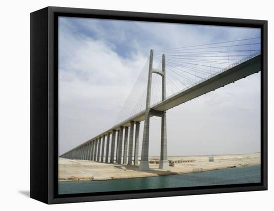 Bridge of Peace, Suez Canal, Egypt-Cindy Miller Hopkins-Framed Premier Image Canvas