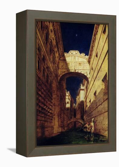 Bridge of Sighs, 1833-35-William Etty-Framed Premier Image Canvas