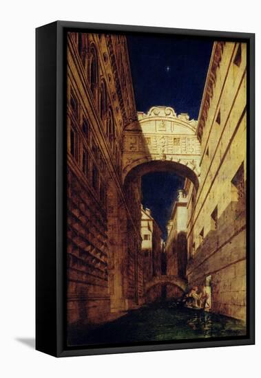 Bridge of Sighs, 1833-35-William Etty-Framed Premier Image Canvas