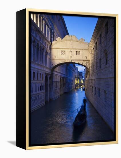 Bridge of Sighs, Doge's Palace, Venice, Italy-Jon Arnold-Framed Premier Image Canvas