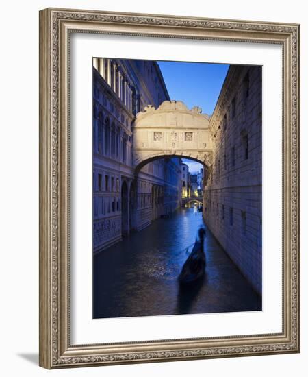 Bridge of Sighs, Doge's Palace, Venice, Italy-Jon Arnold-Framed Photographic Print