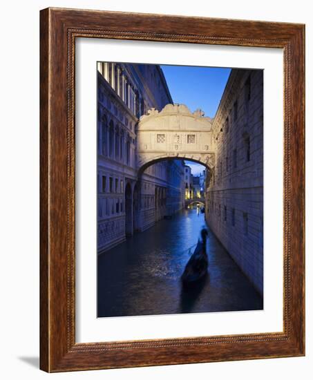 Bridge of Sighs, Doge's Palace, Venice, Italy-Jon Arnold-Framed Photographic Print