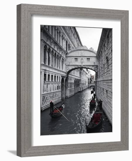 Bridge of Sighs, Doge's Palace, Venice, Italy-Jon Arnold-Framed Photographic Print