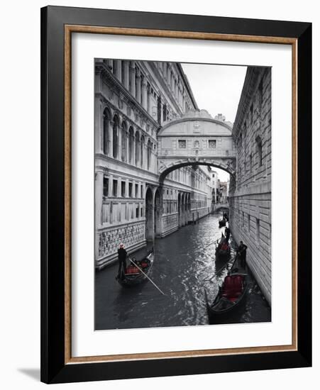 Bridge of Sighs, Doge's Palace, Venice, Italy-Jon Arnold-Framed Photographic Print