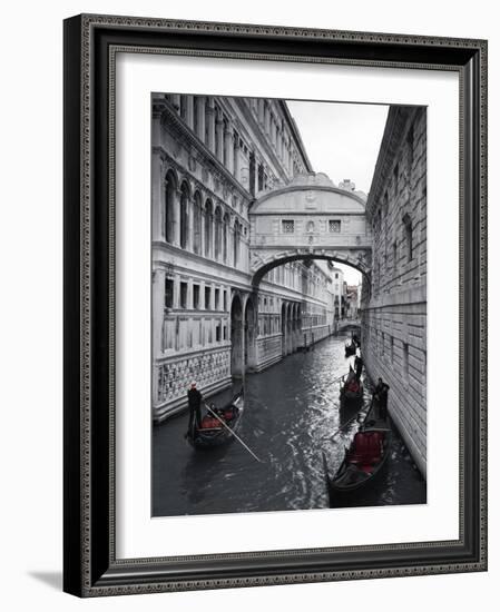 Bridge of Sighs, Doge's Palace, Venice, Italy-Jon Arnold-Framed Photographic Print