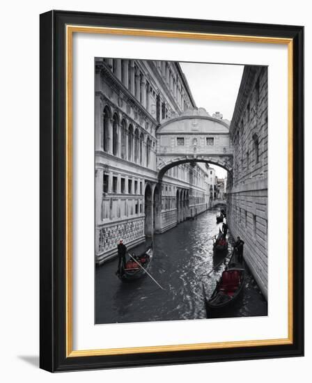 Bridge of Sighs, Doge's Palace, Venice, Italy-Jon Arnold-Framed Photographic Print