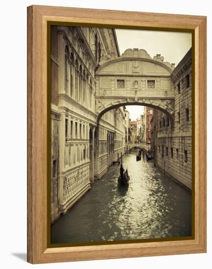 Bridge of Sighs, Doge's Palace, Venice, Italy-Jon Arnold-Framed Premier Image Canvas