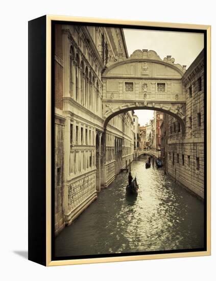 Bridge of Sighs, Doge's Palace, Venice, Italy-Jon Arnold-Framed Premier Image Canvas