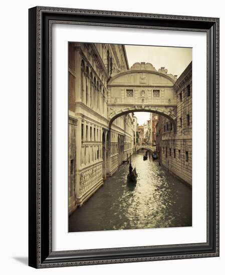 Bridge of Sighs, Doge's Palace, Venice, Italy-Jon Arnold-Framed Photographic Print