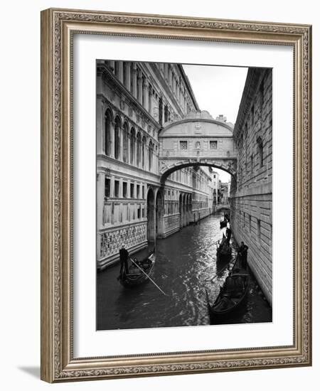 Bridge of Sighs, Doge's Palace, Venice, Italy-Jon Arnold-Framed Photographic Print