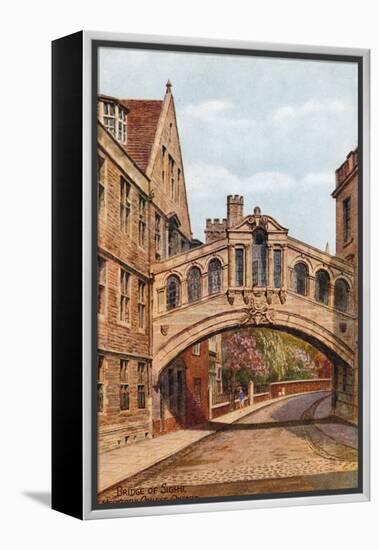 Bridge of Sighs, Hertford College, Oxford-Alfred Robert Quinton-Framed Premier Image Canvas