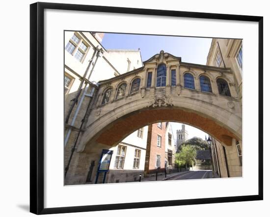 Bridge of Sighs, Oxford, Oxfordshire, England, United Kingdom, Europe-null-Framed Photographic Print