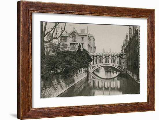 Bridge of Sighs, St John's College, Cambridge-null-Framed Photographic Print