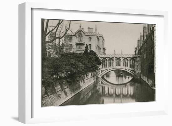 Bridge of Sighs, St John's College, Cambridge-null-Framed Photographic Print