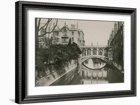 Bridge of Sighs, St John's College, Cambridge-null-Framed Photographic Print