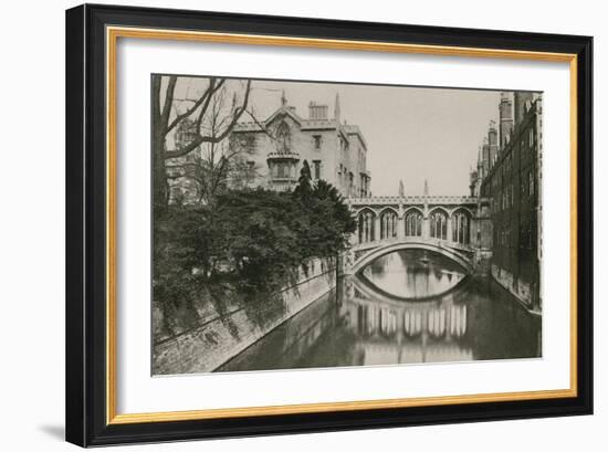 Bridge of Sighs, St John's College, Cambridge-null-Framed Photographic Print