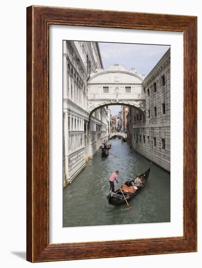 Bridge of Sighs, Venice, UNESCO World Heritage Site, Veneto, Italy, Europe-Philip Craven-Framed Photographic Print