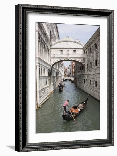 Bridge of Sighs, Venice, UNESCO World Heritage Site, Veneto, Italy, Europe-Philip Craven-Framed Photographic Print