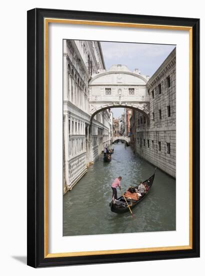 Bridge of Sighs, Venice, UNESCO World Heritage Site, Veneto, Italy, Europe-Philip Craven-Framed Photographic Print