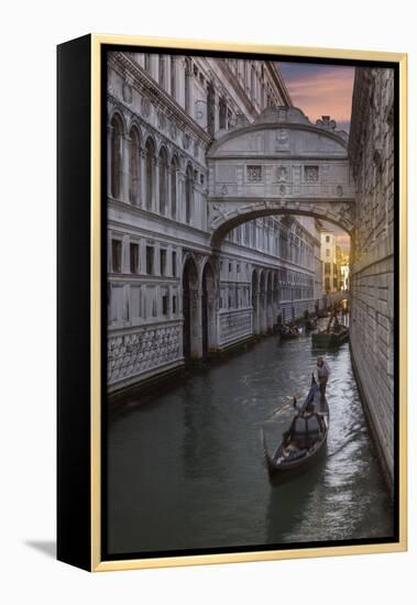 Bridge of Sighs, Venice, UNESCO World Heritage Site, Veneto, Italy, Europe-Angelo Cavalli-Framed Premier Image Canvas