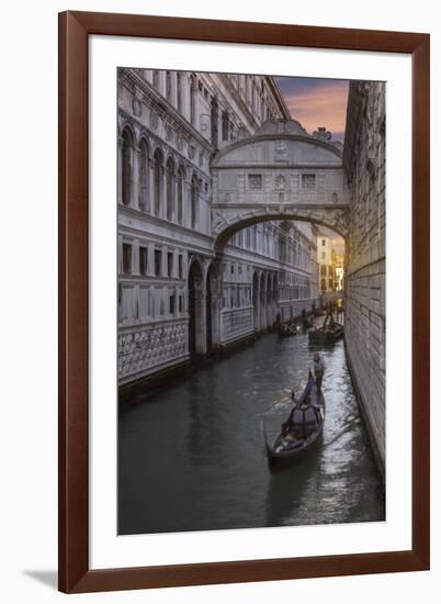 Bridge of Sighs, Venice, UNESCO World Heritage Site, Veneto, Italy, Europe-Angelo Cavalli-Framed Premium Photographic Print