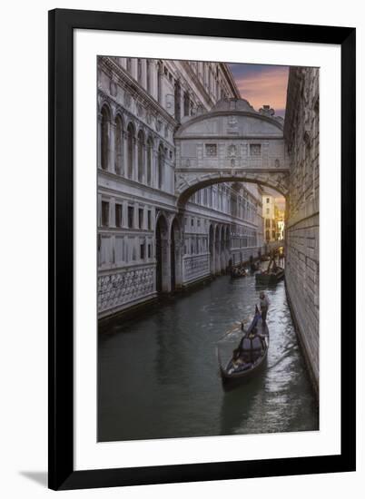 Bridge of Sighs, Venice, UNESCO World Heritage Site, Veneto, Italy, Europe-Angelo Cavalli-Framed Premium Photographic Print