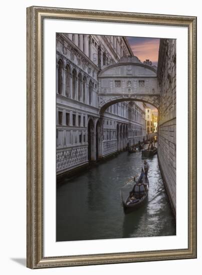 Bridge of Sighs, Venice, UNESCO World Heritage Site, Veneto, Italy, Europe-Angelo Cavalli-Framed Premium Photographic Print