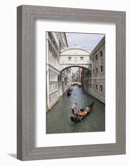 Bridge of Sighs, Venice, UNESCO World Heritage Site, Veneto, Italy, Europe-Philip Craven-Framed Photographic Print