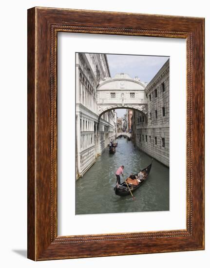 Bridge of Sighs, Venice, UNESCO World Heritage Site, Veneto, Italy, Europe-Philip Craven-Framed Photographic Print