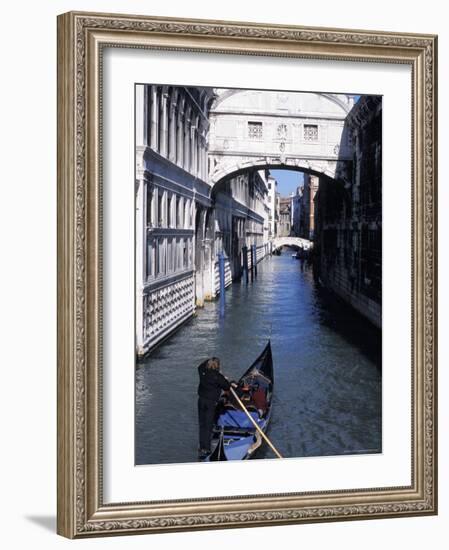 Bridge of Sighs, Venice, Veneto, Italy-Guy Thouvenin-Framed Photographic Print