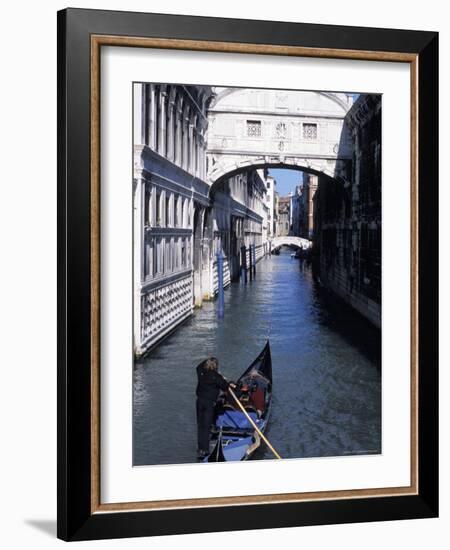 Bridge of Sighs, Venice, Veneto, Italy-Guy Thouvenin-Framed Photographic Print