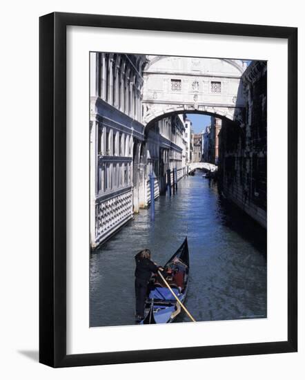 Bridge of Sighs, Venice, Veneto, Italy-Guy Thouvenin-Framed Photographic Print