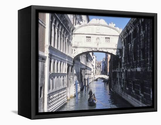 Bridge of Sighs, Venice, Veneto, Italy-Guy Thouvenin-Framed Premier Image Canvas