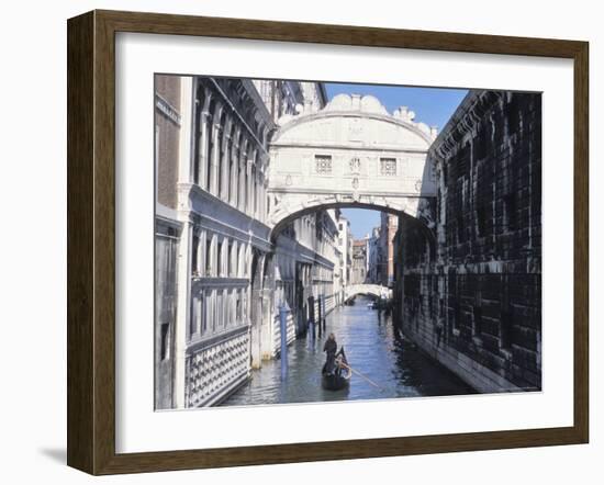 Bridge of Sighs, Venice, Veneto, Italy-Guy Thouvenin-Framed Photographic Print