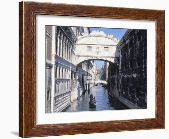 Bridge of Sighs, Venice, Veneto, Italy-Guy Thouvenin-Framed Photographic Print