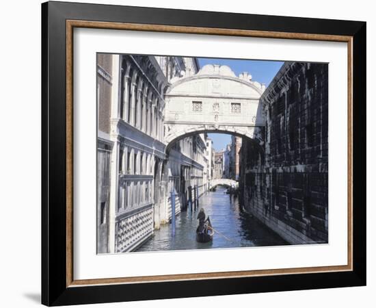 Bridge of Sighs, Venice, Veneto, Italy-Guy Thouvenin-Framed Photographic Print