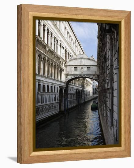 Bridge of Sighs, Venice-Tom Grill-Framed Premier Image Canvas