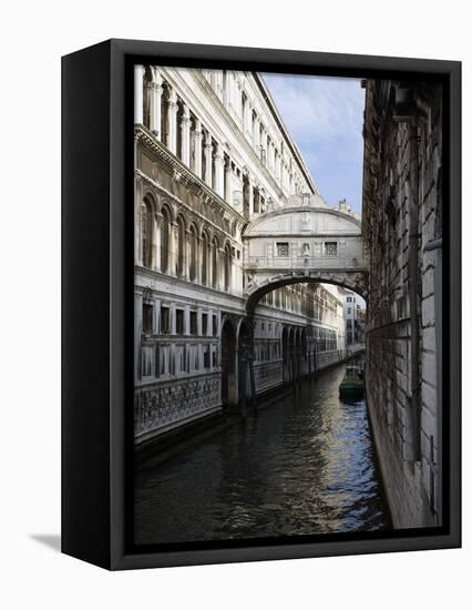 Bridge of Sighs, Venice-Tom Grill-Framed Premier Image Canvas