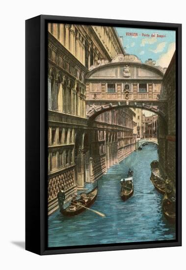 Bridge of Sighs, Venice-null-Framed Stretched Canvas