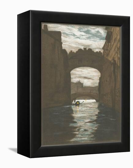 Bridge of Sighs, Venice-null-Framed Stretched Canvas