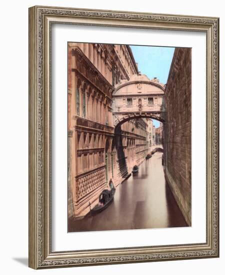 Bridge of Sighs, Venice-null-Framed Giclee Print