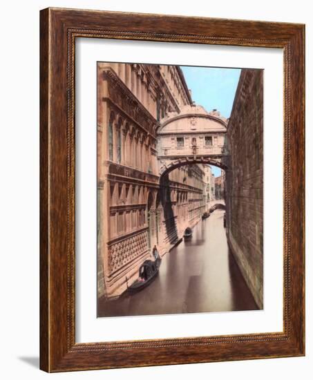 Bridge of Sighs, Venice-null-Framed Giclee Print