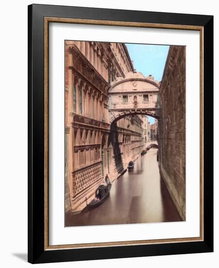Bridge of Sighs, Venice-null-Framed Giclee Print