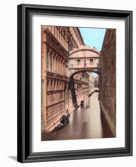 Bridge of Sighs, Venice-null-Framed Giclee Print