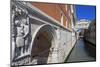 Bridge of Sighs with Doge's Palace, Venice, UNESCO World Heritage Site, Veneto, Italy, Europe-Hans-Peter Merten-Mounted Photographic Print